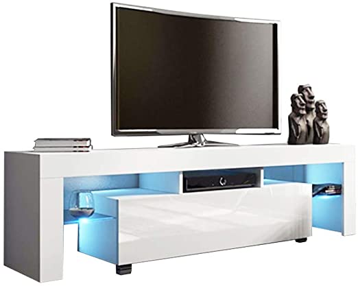  The High Gloss White TV Stands to Complement Your House
